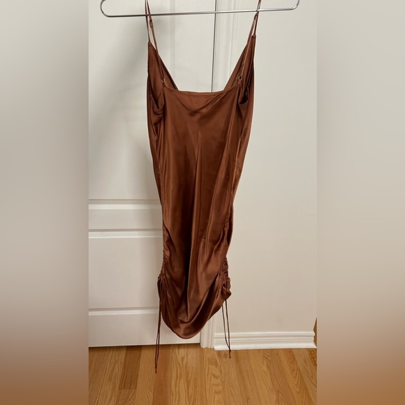 Wilfred Only Ruched Slip Dress size XS - Picture 2 of 10